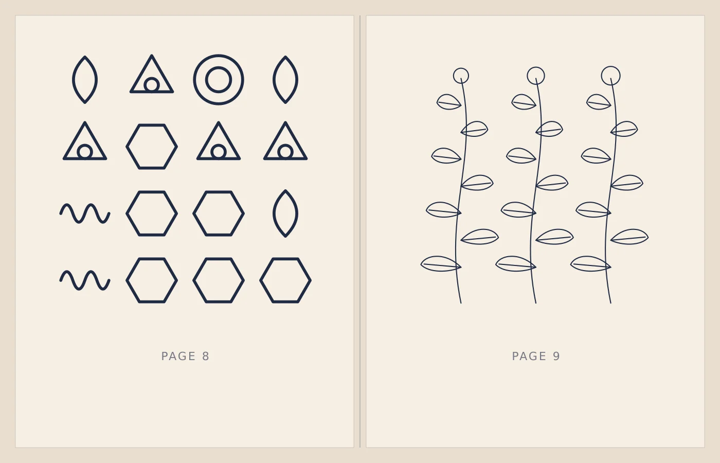 Look inside Cozy Christmas Patterns — spread 1